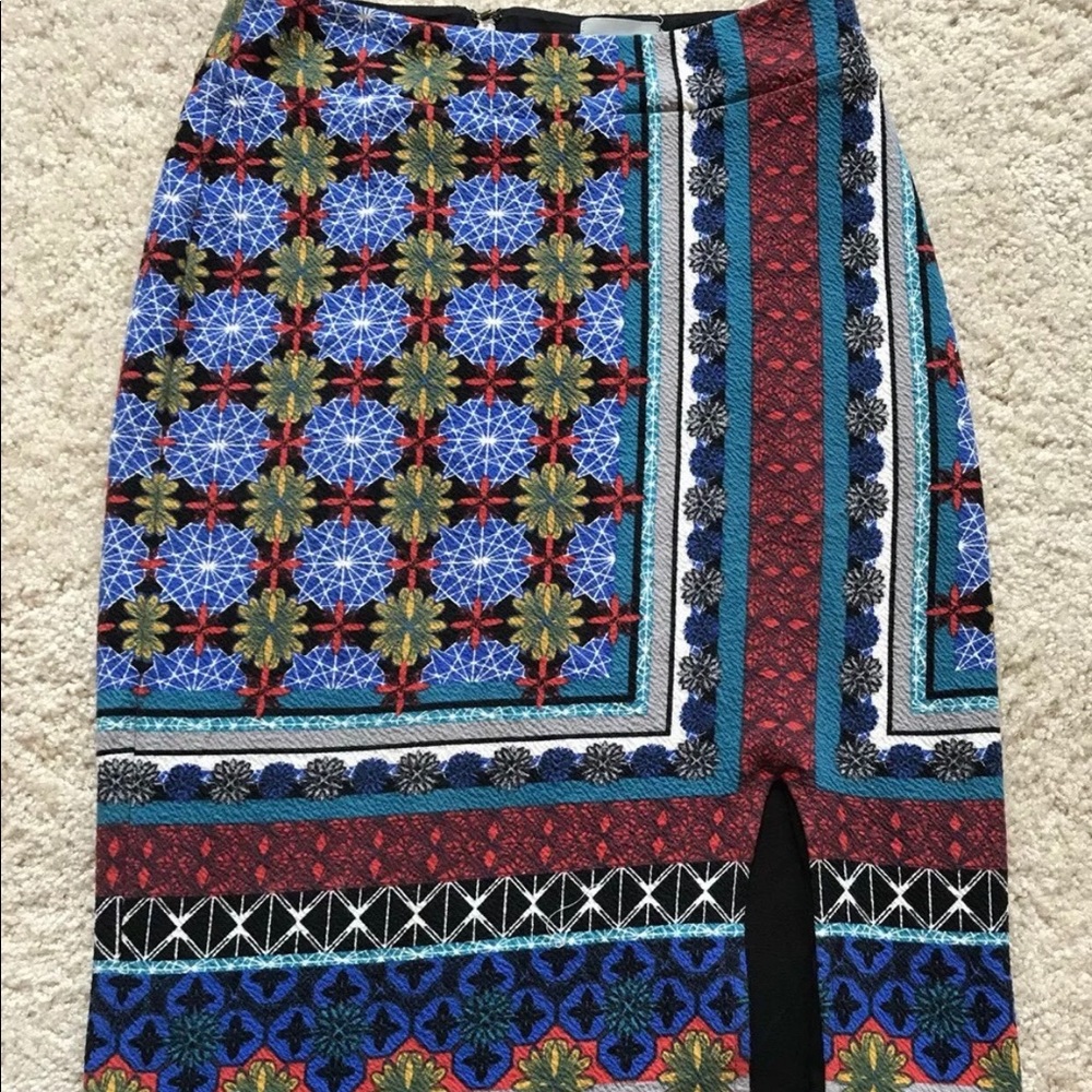 Anthropologie Maeve Tearoom Pencil Skirt Small